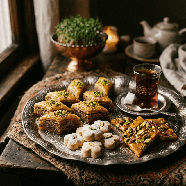 Traditional Nowruz Pastries
